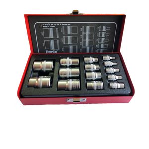 سری آچار بکس  ونیکس مدل rh 2695 مجموعه 14 عددی